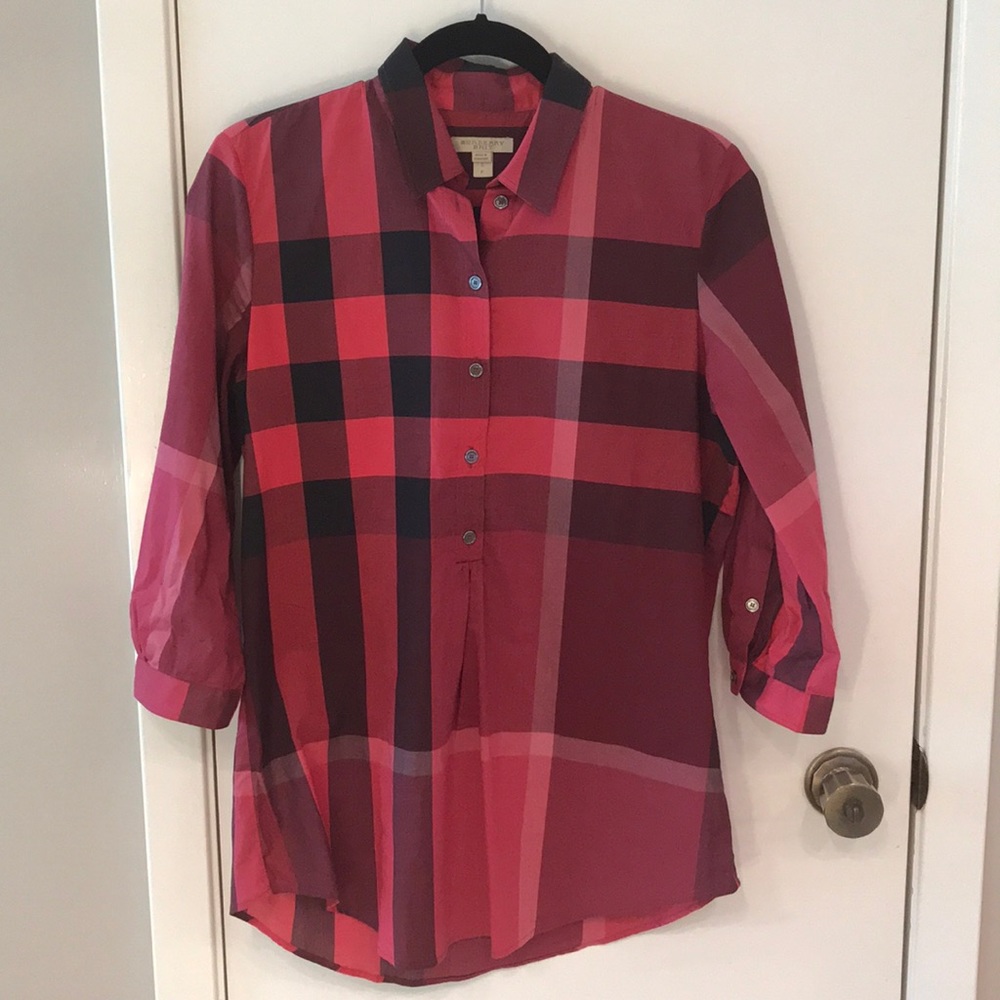 Burberry Brit Check Popover Shirt